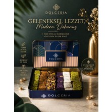 Dolceria Premium Karışık Çıtır Baklava Lokum 400 gr El Yapımı Özel Üretim Lezzet