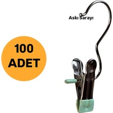 Empressco Mandallı Eşarp ve Şal Askısı Premium Özel Seri 100 Adet