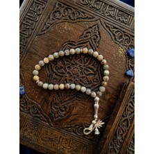 Liva Atelier Hakiki Doğal Labradorit Taşlı Tesbih