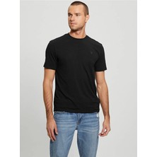 Guess Hedley Erkek Aktif Modal Karışımlı Regular Fit T-Shirt