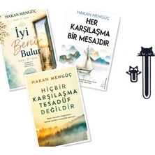 Destek Yayınları Iyi Beni Bulur - Her Karşılaşma Bir Mesajdır - Hiçbir Karşılaşma Tesadüf Değildir +2 Aba Kitap Ayracı Hakan Mengüç