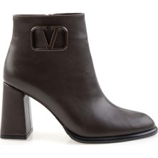 Bambi Kahve  Kadın Bot & Bootie K02565070509