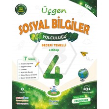 Üçgen Yayıncılık Üçgen Yayınları 4. Sınıf Beceri Temelli - Sosyal Bilgiler Fasikülleri