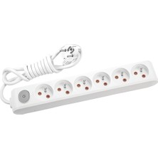 Viko Multi-Let Altılı Grup Priz Anahtarlı Topraklı Ups 2 Metre (Çocuk Korumalı) 90119602