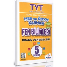 Kurul Yks Tyt Fen Bilimleri Meb ve Ösym Karması 5 Deneme Çözümlü Kurul Yayıncılık