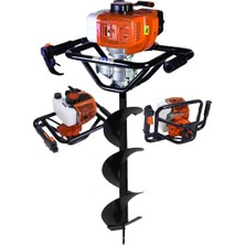 Prohummer PH323 Benzinli Toprak Burgu Makinesi - 2.1 Hp Çap 30 cm