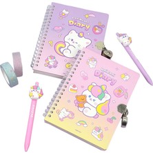 Pinkfoot 8000 Lock Diary Set 8809873683646