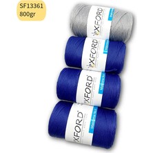 Oxford İplik Stok Fazlası 800 Gram Pp No:4 Makrome Mix SF13361