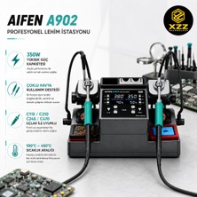 Xzz Technology Aıfen A902 Çift Kanallı Profesyonel Akıllı Lehim Istasyonu