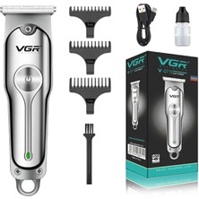 VGR Voyager V-071 Mini Metal Gövde Profesyonel Saç Sakal Çizim Tıraş Makinesi