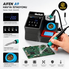 Xzz Technology Aifen A9 Dijital Havya Istasyonu Lehim Makinesi
