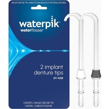 Waterpik DT-100E Implant ve Protez Uyumlu Yedek Su Flosser Ucu 2'li