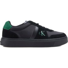 Calvin Klein Siyah Erkek Sneaker Classıc Cups Lace Mıx Emb Tongue