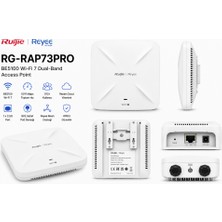 Reyee RG-RAP73PRO Wıfı 7 Iç Ortam Access Point - Tri-Band, 13657MBPS