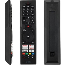 TeknoKapsül Jvc HJC123 RM-C3604 Netflix-Youtube-Prime Video Tuşlu Lcd-Led Tv Kumanda
