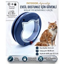 Patidoor Pati Xxl (Antrasit Gri) Kedi Köpek Kapısı