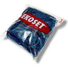 Ekoset 500 Adet 70MM Mavi Para Lastiği