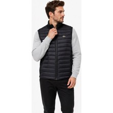 Lacoste Siyah Slim Fit Yelek