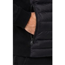Lacoste Siyah Slim Fit Baharlık Mont