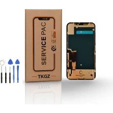 Tkgz - Iphone 16 Pro Uyumlu Servicepack LCD Ekran Dokunmatik + Tamir Seti