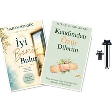 Destek Yayınları Iyi Beni Bulur Hakan Mengüç - Kendimden Özür Dilerim Miraç Çağrı Aktaş +2 Aba Kitap Ayracı