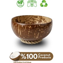 Empressco Hindistan Cevizi Kase ve Kase Altlığı - Bowl Kasesi - Coconut Bowl