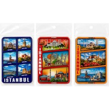 Xtrike Me Istanbul Temalı Ahşap Buzdolapı Süsü Magnet ALK5824