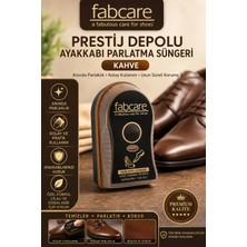 Fabcare Prestij Depolu Ayakkabı Parlatma Süngeri Kahve