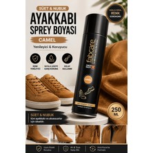 Fabcare Süet ve Nubuk Ayakkabı Sprey Boyası Camel 250 ml – Yenileyici & Koruyucu Renk Canlandırıcı