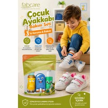 Fabcare Çocuk Ayakkabı Bakım Seti - 3'lü (Deodorant + Şampuan + Parlatıcı Sünger)