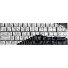 Wooting Manyetik Waves Ansı Black & White Edition Pbt 61 Adet Keycap Seti