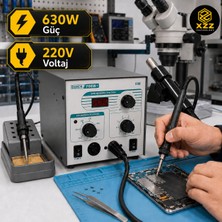 Xzz Technology Quick 706W+ Sıcak Hava Üfleme ve Havya Istasyonu Havya Makinası