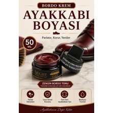 Fabcare Bordo Krem Ayakkabı Boyası 50 ml