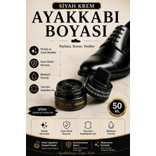 Fabcare Siyah Krem Ayakkabı Boyası 50 ml – Deri Ayakkabı Bakım ve Parlatıcı Krem