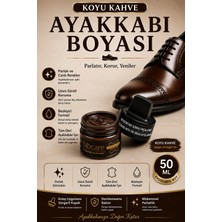 Fabcare Krem Ayakkabı Boyası 50 ml Koyu Kahve