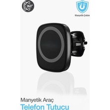 Yazicitekno Izgara Tipi Manyetik Telefon Tutucu