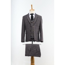 Doctor Junior Kahverengi Erkek Çocuk Takım Elbise TK2271