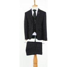 Doctor Junior Siyah Erkek Çocuk Takım Elbise TK2269