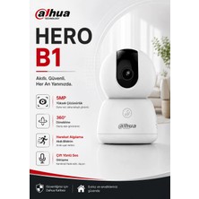Hero 5b Akıllı Kamera - 5mp Akıllı Wifi Kamera 360' Kablosuz Ev Kamerası (Dahua Türkiye Garantili)