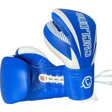 Cyclone Legion Hakiki Deri Bağcıklı Boks ve Kick Boks Eldiveni