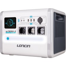 Loncın EP1650-3 Taşınabilir Güç Istasyonu 1024WH