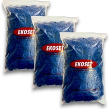 Ekoset Küçük Paket Lastiği Mavi 40MM 3 kg