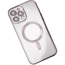 TeknoKapsül Newface Iphone 13 Pro Kılıf Kross Magneticsafe Kapak - Mor