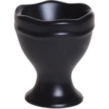 Keramika Juliet 7 cm Mat Siyah Yumurtalık