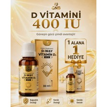 D-Way Vitamin D3 400 Iu Takviye Edici Gıda Sprey 30 ml 1 Alana 1 Hediye