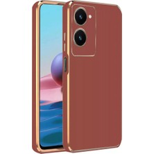 TeknoKapsül Newface Vivo Y18 Kılıf Volet Silikon - Kırmızı