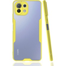 TeknoKapsül Mi 11 Lite Kılıf Platin Silikon - Sarı
