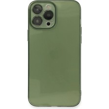 TeknoKapsül iPhone 13 Pro Kılıf Fly Lens Silikon - Yeşil