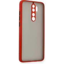 TeknoKapsül Newface Xiaomi Redmi Note 8 Pro Kılıf Montreal Silikon Kapak - Kırmızı