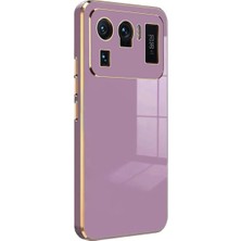 TeknoKapsül Xiaomi Mi 11 Ultra Kılıf Volet Silikon - Mor